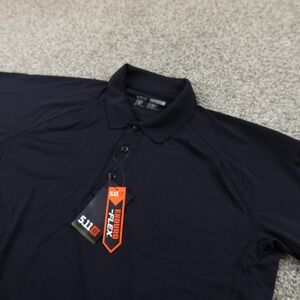 NEW 5.11 Tactical Polo Shirt Mens LT Navy Blue Enduro Flex Short Sleeve Uniform